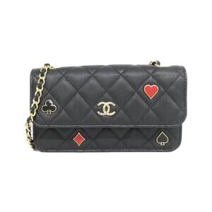 CHANEL Authentic Black Wallet